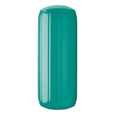 Teal hole through center boat fender, Polyform HTM-3 