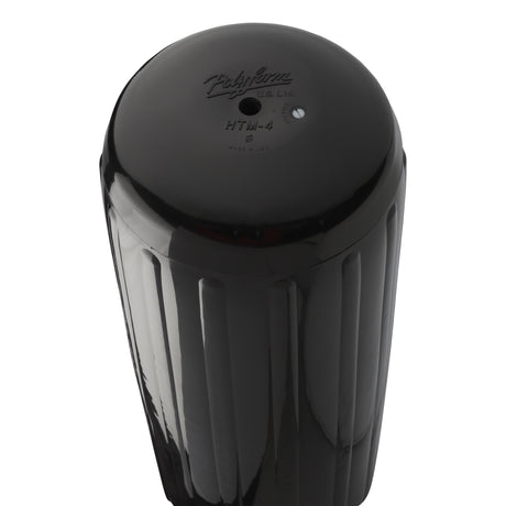 Black hole through center boat fender, Polyform HTM-4 angled shot