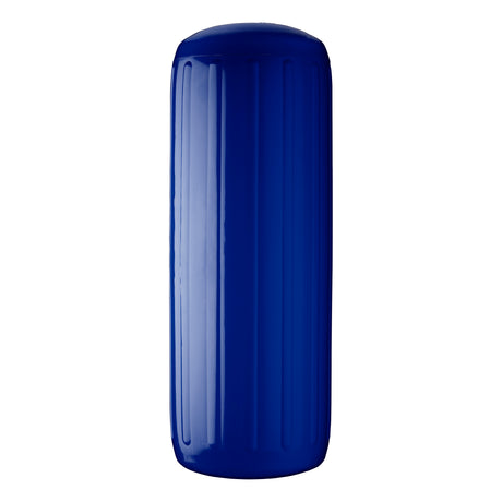 Cobalt Blue hole through center boat fender, Polyform HTM-4 