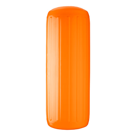 Orange hole through center boat fender, Polyform HTM-4 