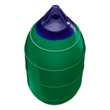 Forest Green inflatable low drag buoy, Polyform LD-2 angled shot