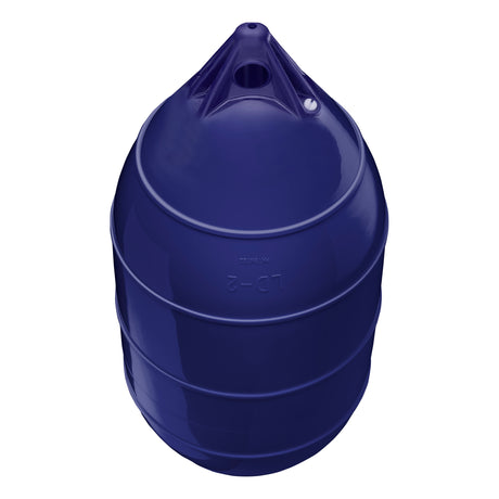 Navy Blue inflatable low drag buoy, Polyform LD-2 angled shot