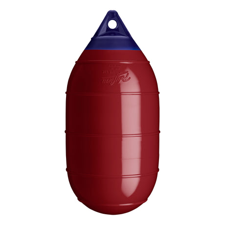 Burgundy inflatable low drag buoy, Polyform LD-2 