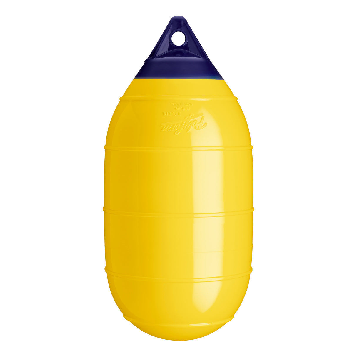 Yellow inflatable low drag buoy, Polyform LD-2 