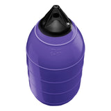 Purple low drag buoy with Black-Top, Polyform LD-3 angled shot
