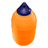 Orange inflatable low drag buoy, Polyform LD-3 angled shot