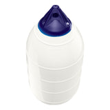 White inflatable low drag buoy, Polyform LD-3 angled shot