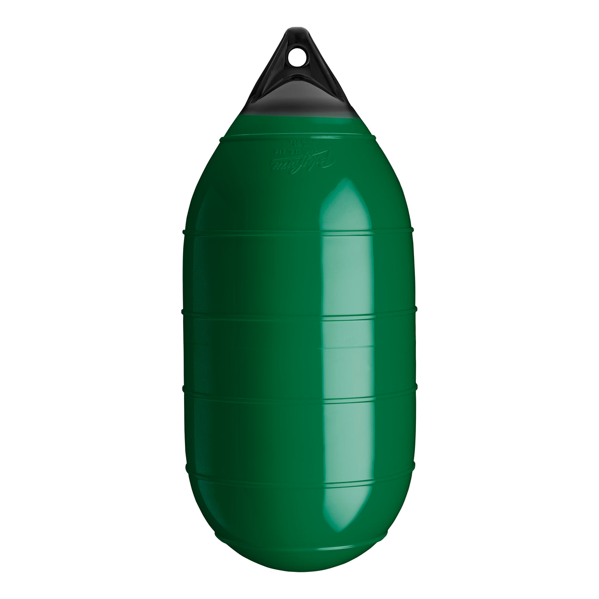 Forest Green low drag buoy with Black-Top, Polyform LD-3 