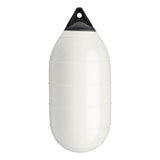 White low drag buoy with Black-Top, Polyform LD-3 