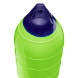 Lime inflatable low drag buoy, Polyform LD-4 angled shot