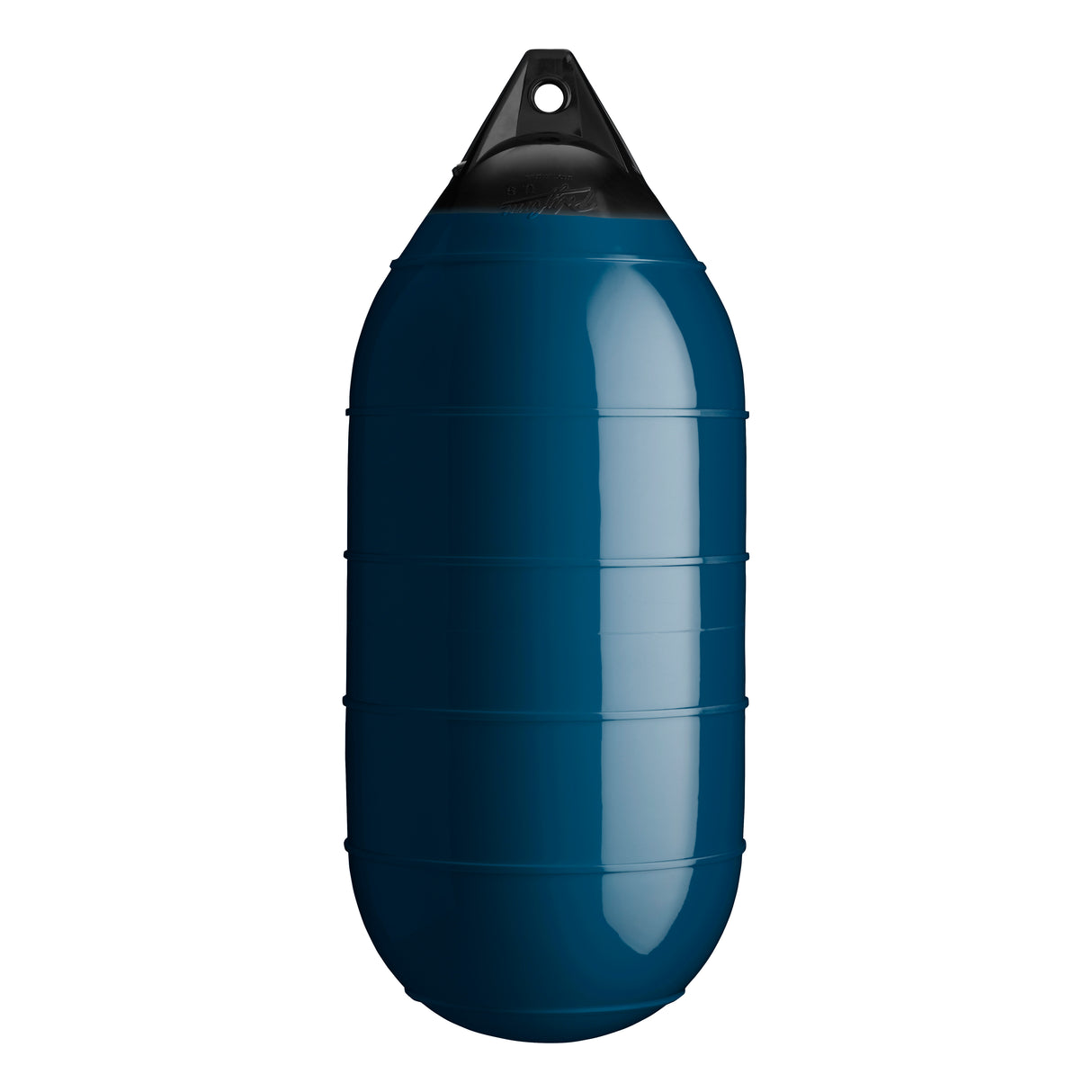 Catalina Blue low drag buoy with Black-Top, Polyform LD-4 