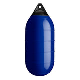 Cobalt Blue low drag buoy with Black-Top, Polyform LD-4 