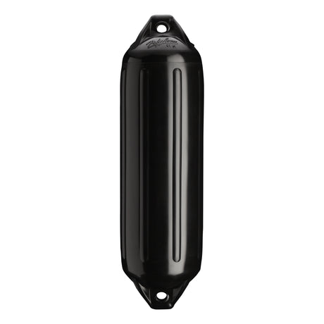 Black boat fender, Polyform NF-3 