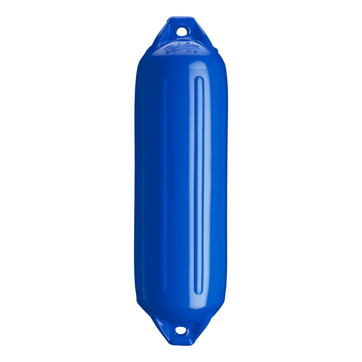 Blue boat fender, Polyform NF-3 