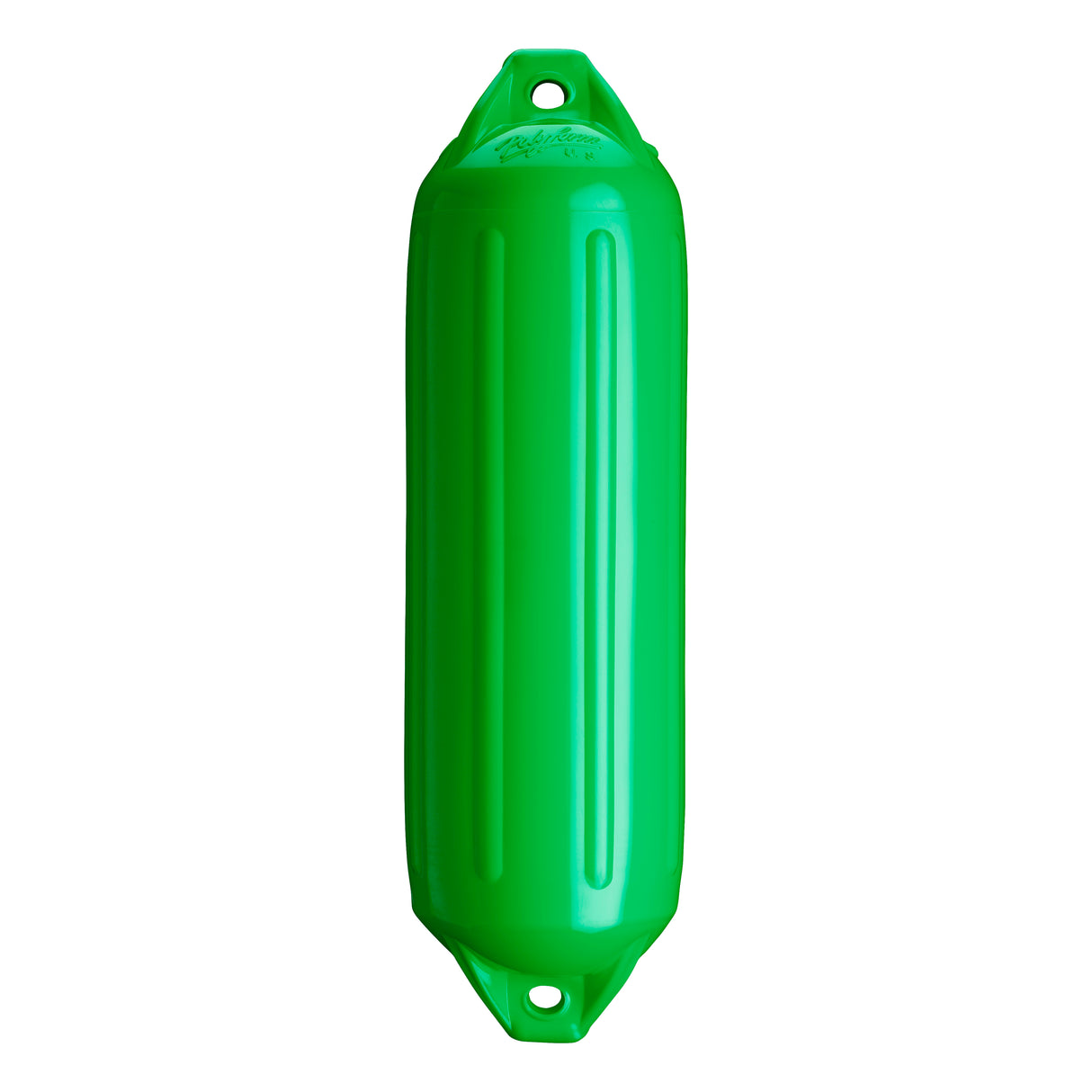 Green boat fender, Polyform NF-3 