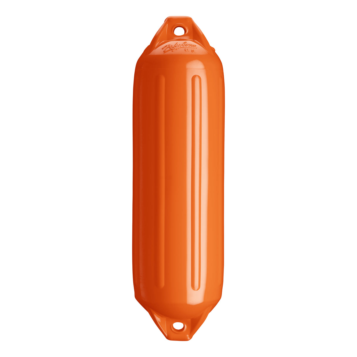 International Orange boat fender, Polyform NF-3 