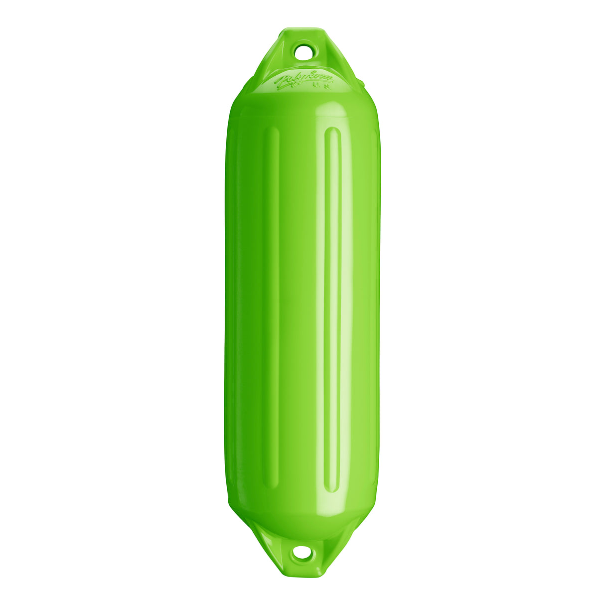 Lime boat fender, Polyform NF-3 