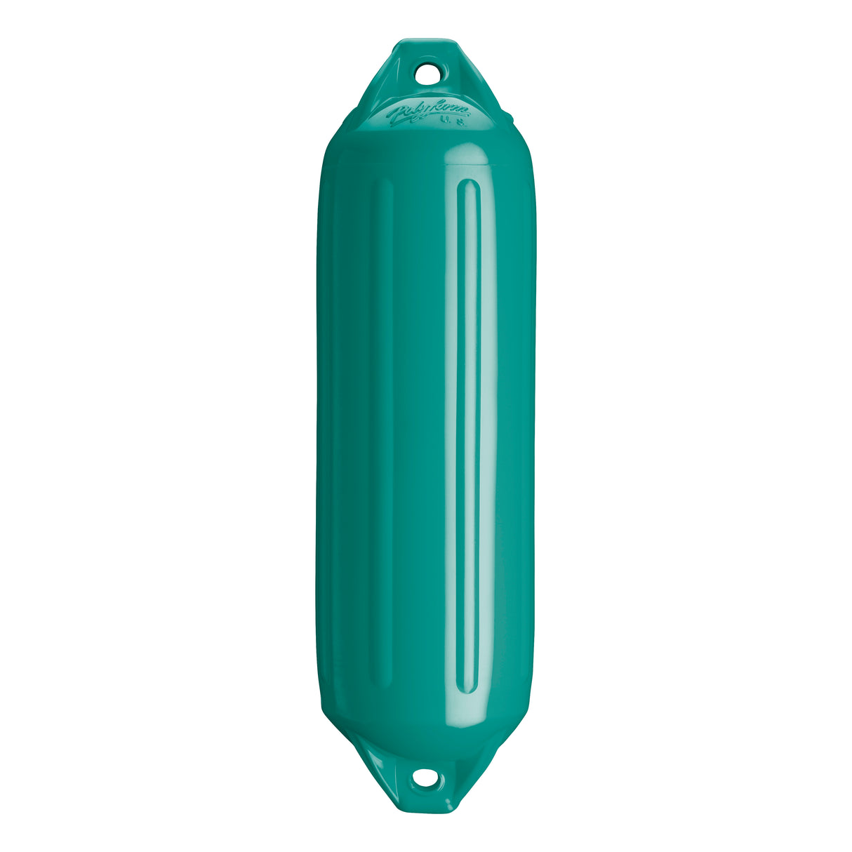 Teal boat fender, Polyform NF-3 