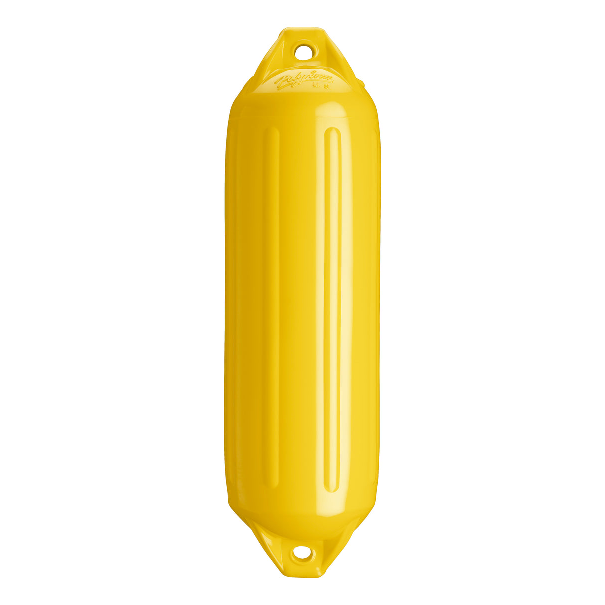 Yellow boat fender, Polyform NF-3 