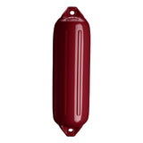 Burgundy boat fender, Polyform NF-4 