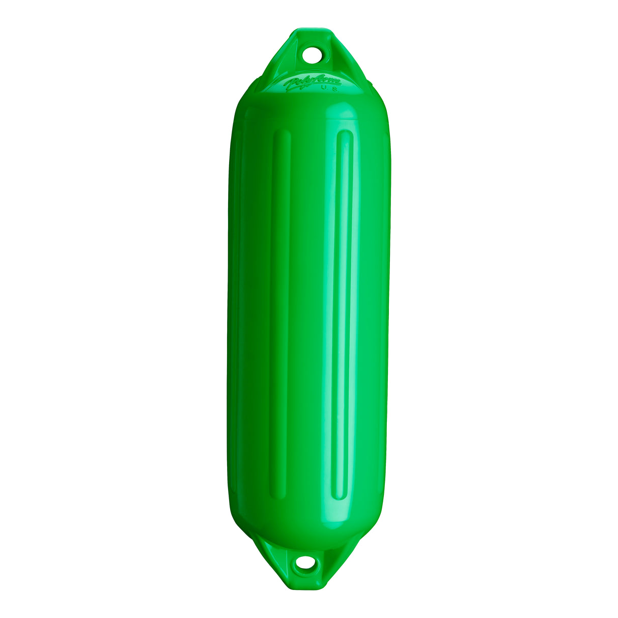 Green boat fender, Polyform NF-4 
