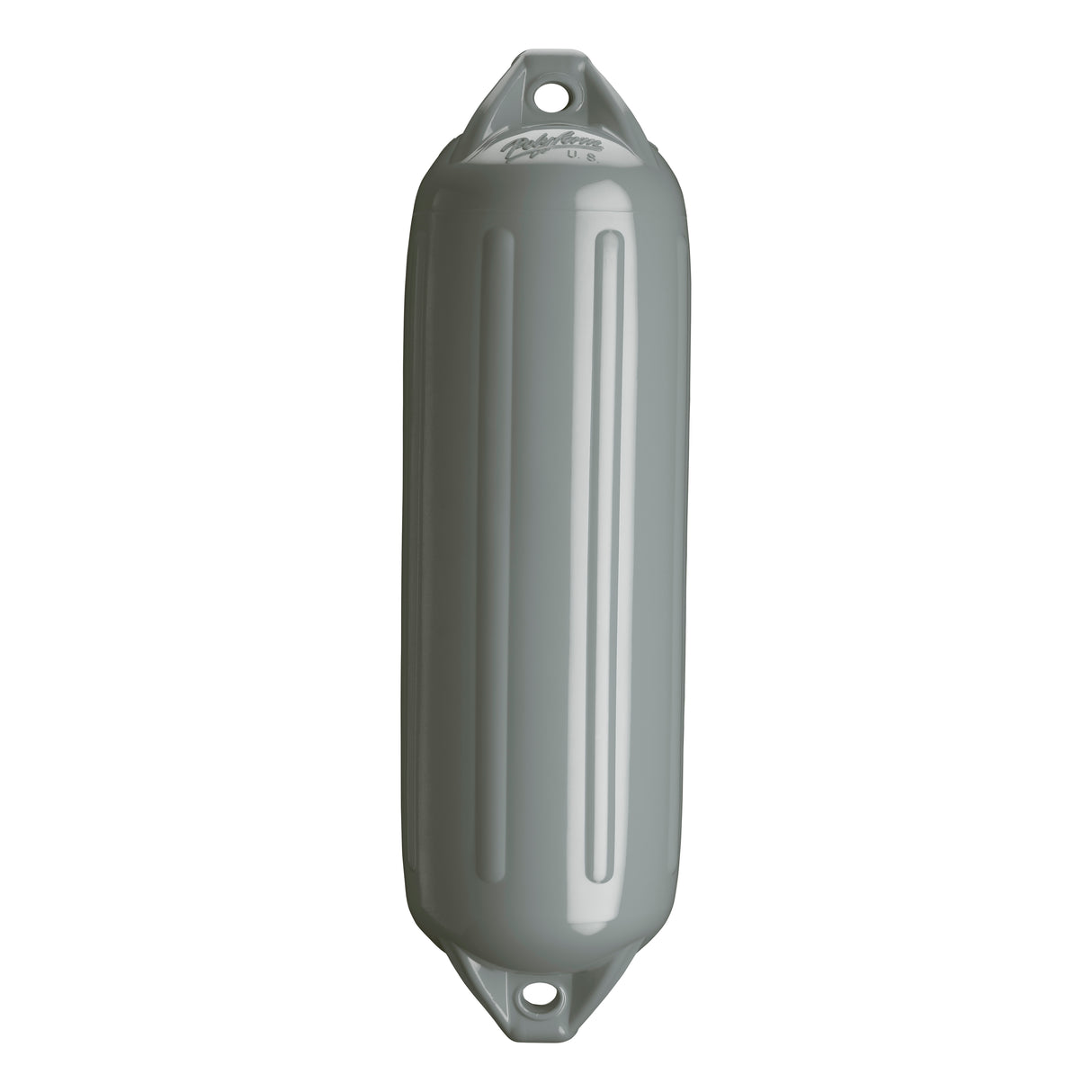 Grey boat fender, Polyform NF-4 