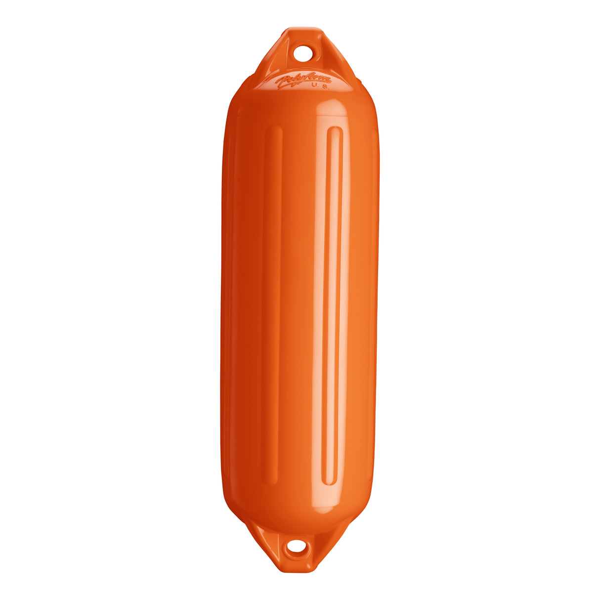 International Orange boat fender, Polyform NF-4 