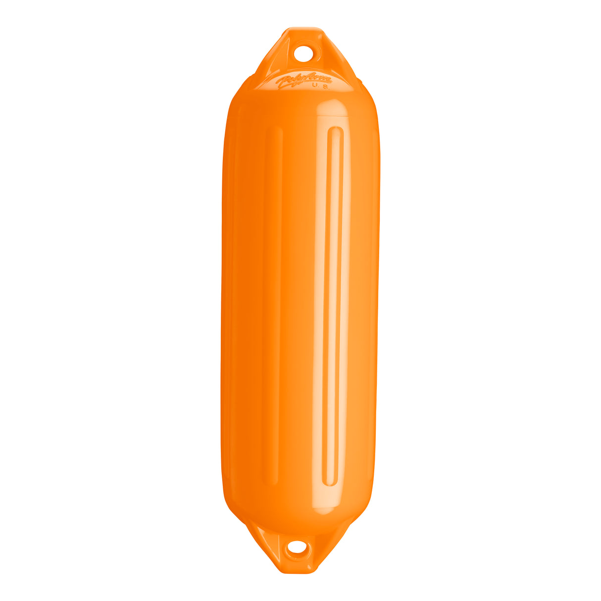 Orange boat fender, Polyform NF-4 