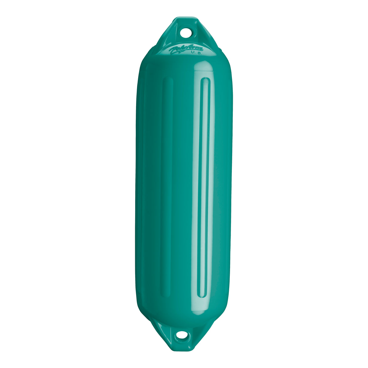 Teal boat fender, Polyform NF-4 