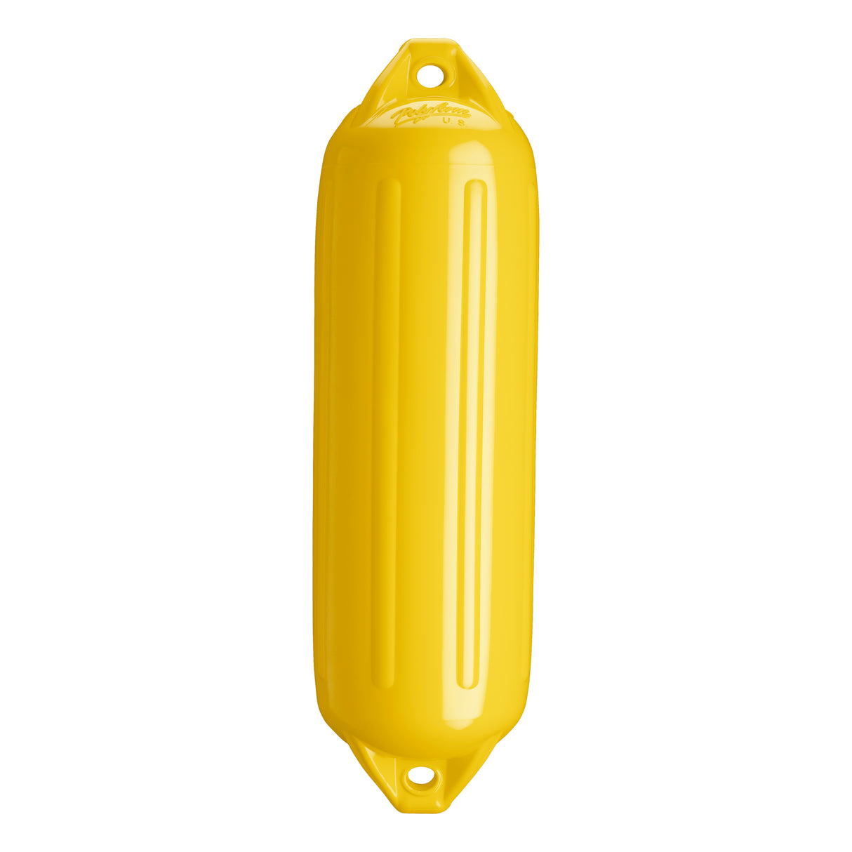 Yellow boat fender, Polyform NF-4 