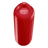 Classic Red boat fender, Polyform NF-5 angled shot