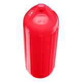 Red boat fender, Polyform NF-5 angled shot