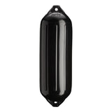 Black boat fender, Polyform NF-5 