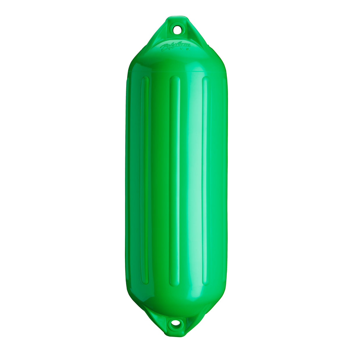 Green boat fender, Polyform NF-5 