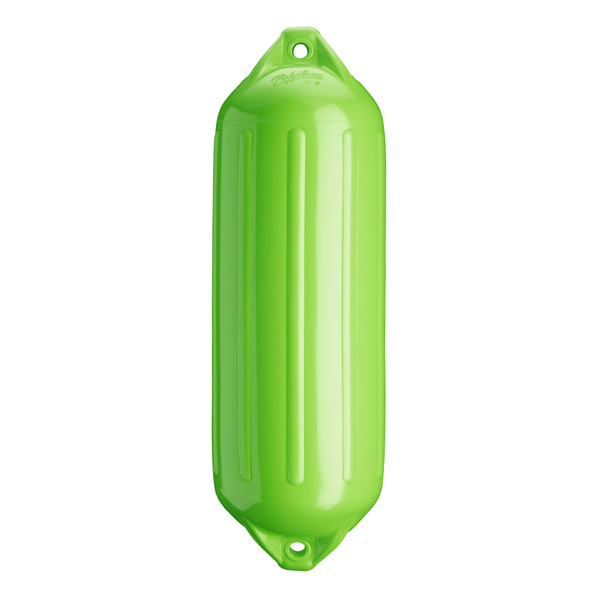 Lime boat fender, Polyform NF-5 