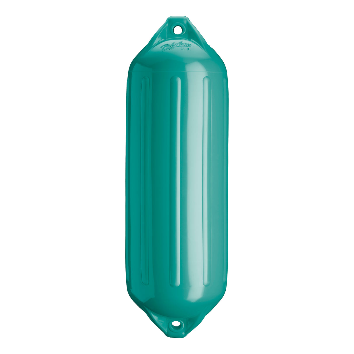 Teal boat fender, Polyform NF-5 