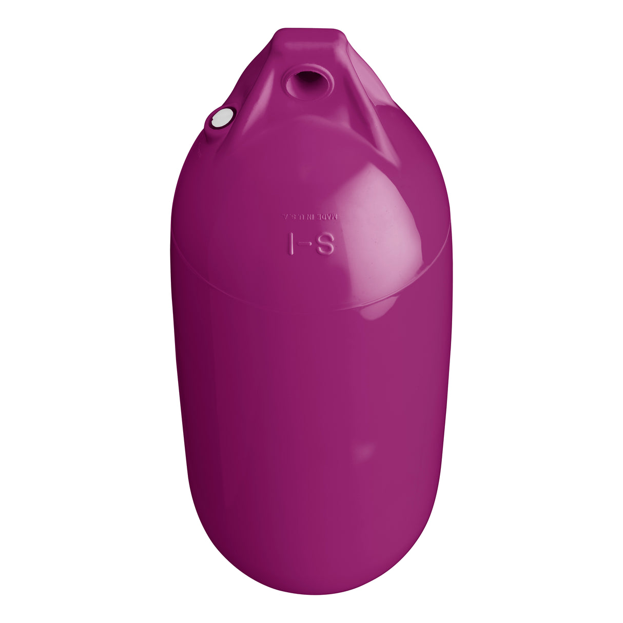 Small buoy and boat fender, Polyform S-1 Berry angled shot